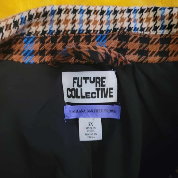 Khalana Barfield Brown x Target: Future Collective Tie Wrap Blazer size 3X NWT - Picture 3 of 3